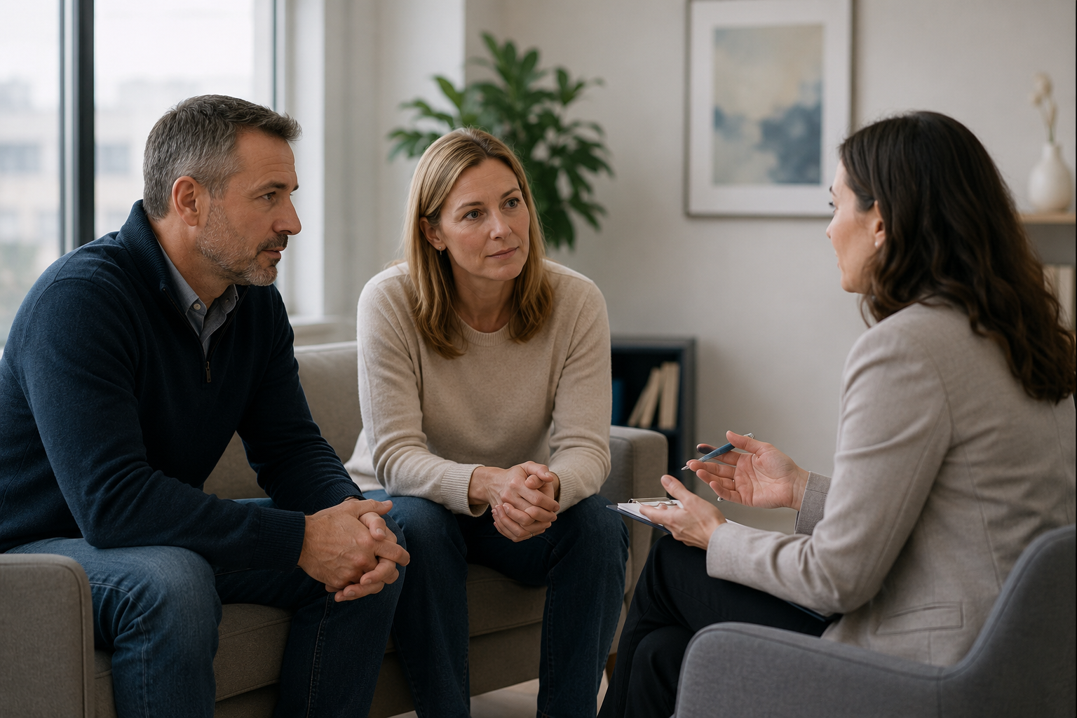 Family mediation means
